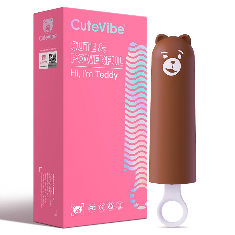 Gode Vibromasseur Discret En Forme De Glace Silicone