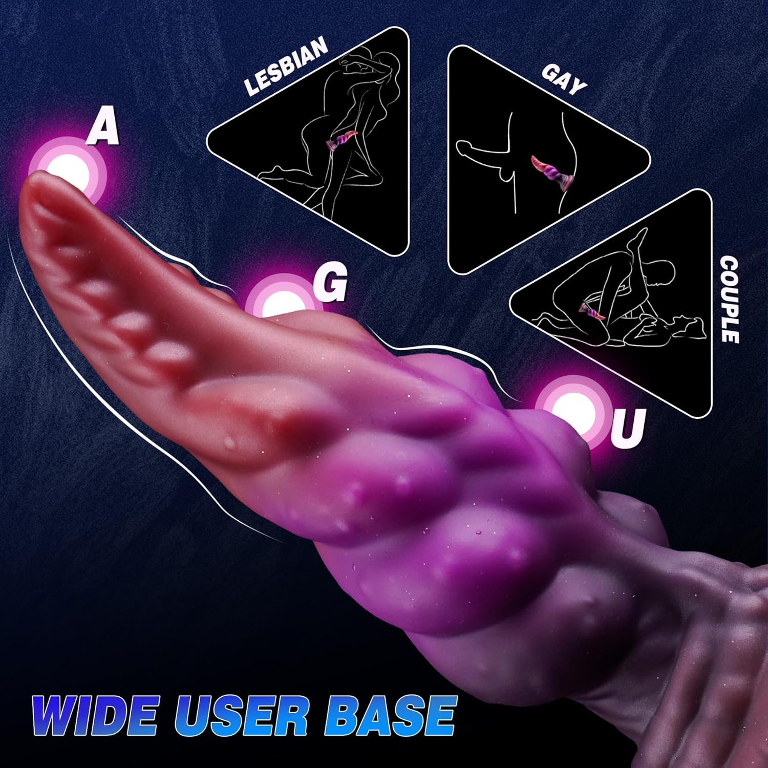 20.3 CM Conique Monstrueux Silicone Plug Anal XXL