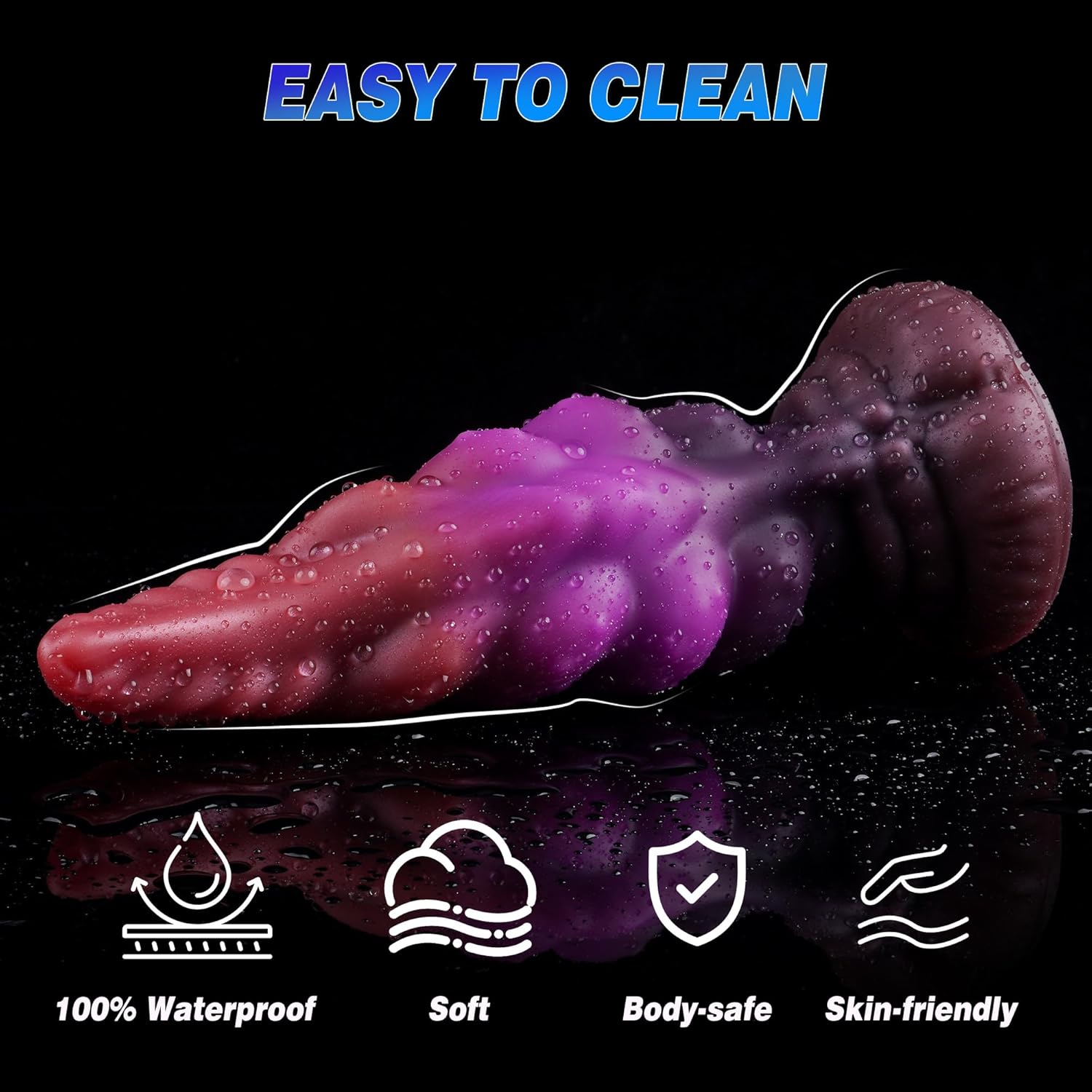 20.3 CM Conique Monstrueux Silicone Plug Anal XXL