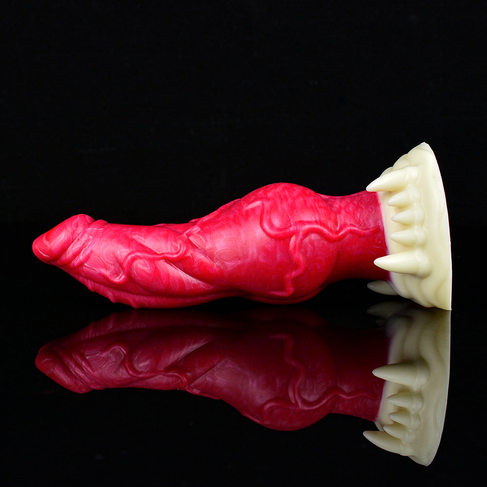 18,6 Cm Gode Chien Fantasy À Pointes En Silicone