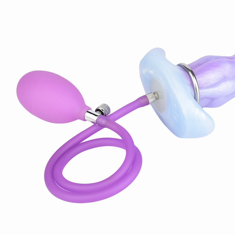 Gode Ovipositor Violet Fleur Fantasy Alien 20,6 cm