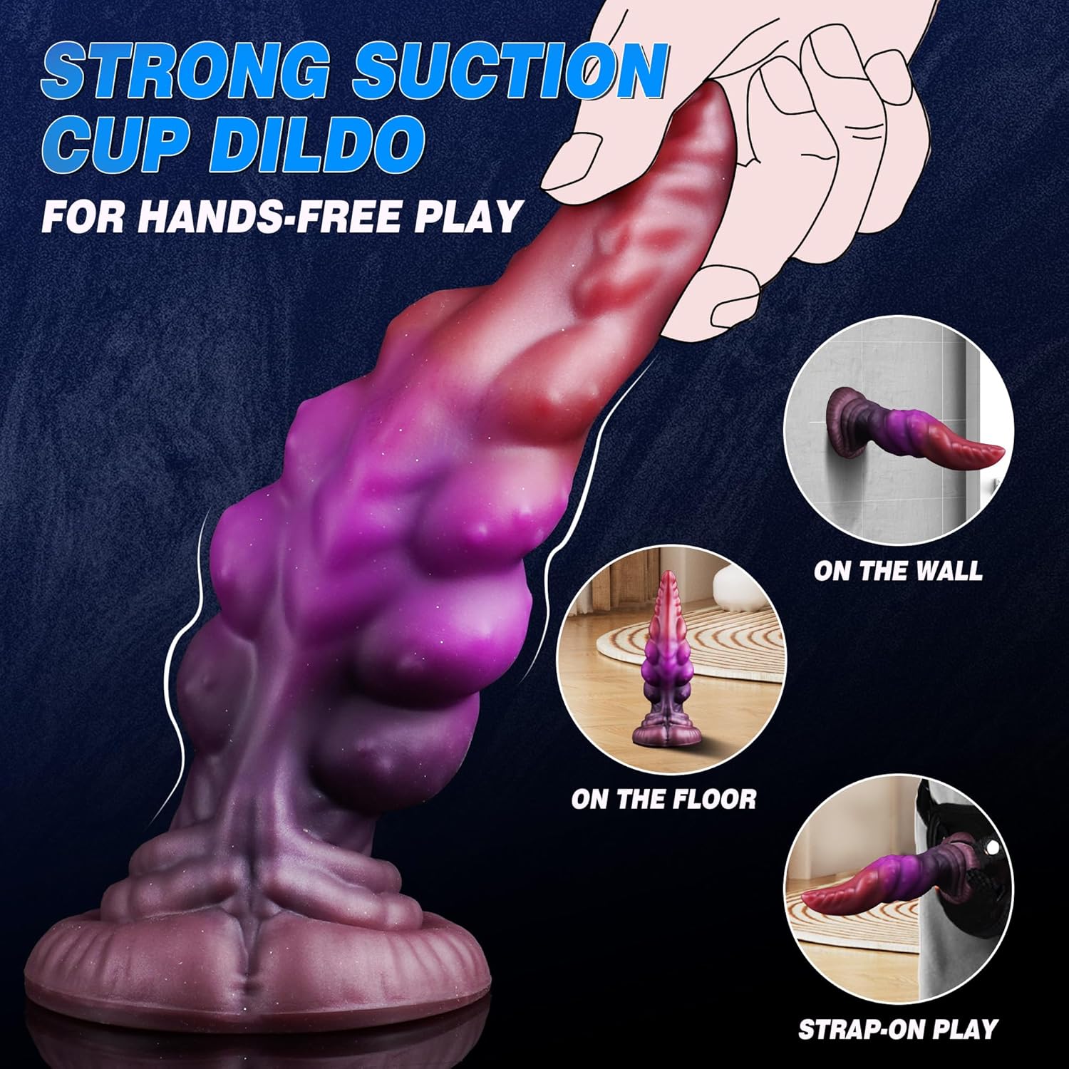20.3 CM Conique Monstrueux Silicone Plug Anal XXL