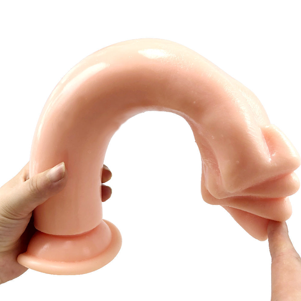 Gode Fist Souple Long 33 cm avec Ventouse