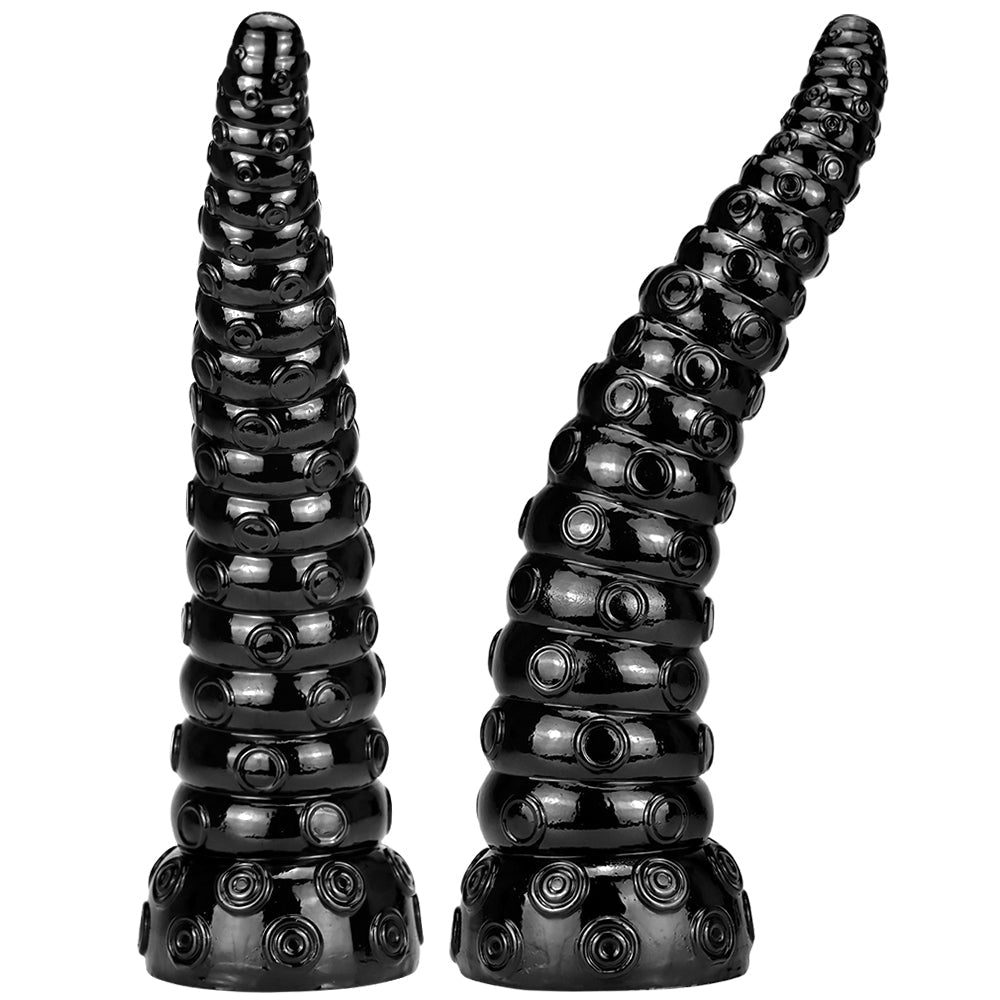 Gode Tentacule Noir Long 38 cm