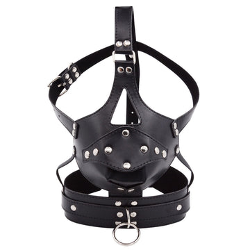 Masque Bâillon BDSM avec Gode Bondage