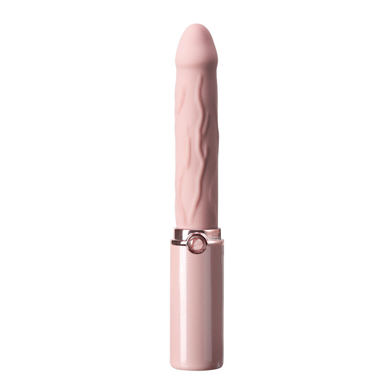 Rose Sextoy Discret Vibromasseur Rouge à Lèvres