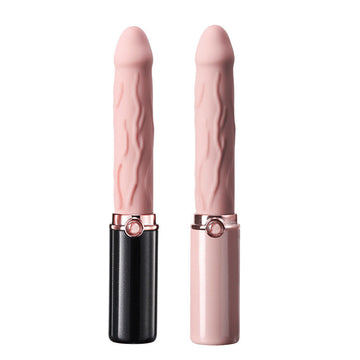 Rose Sextoy Discret Vibromasseur Rouge à Lèvres