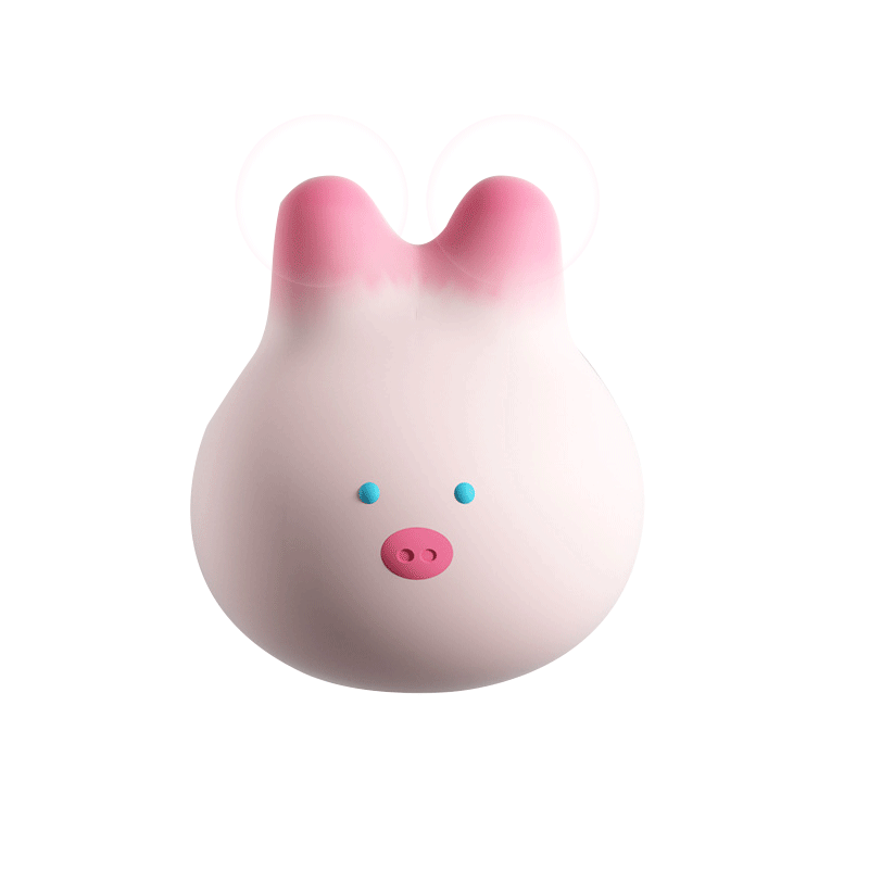 Vibromasseur doux étanche Rose En Forme De Petit Cochon