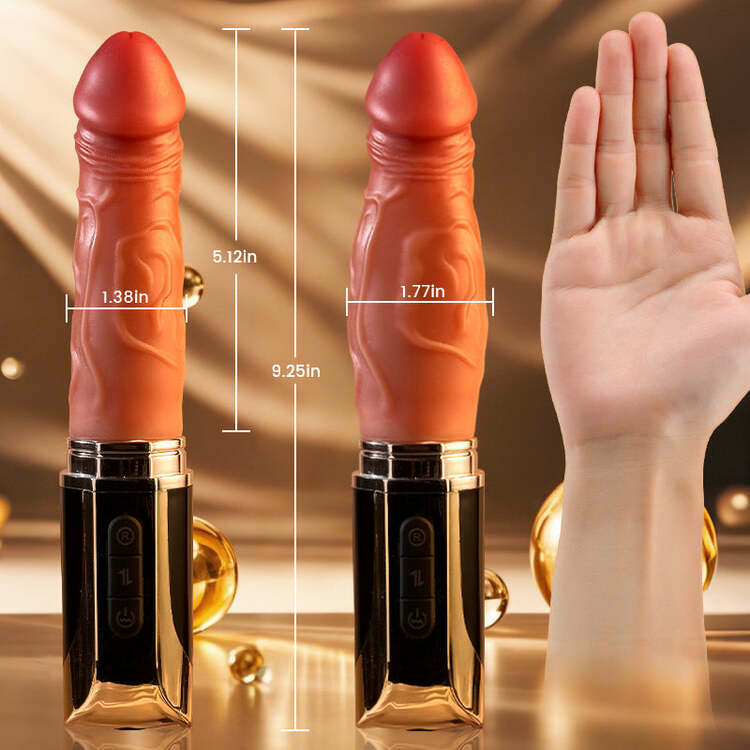 Mini Gode Vibrant Gonflable Discret Format Rouge à Lèvres
