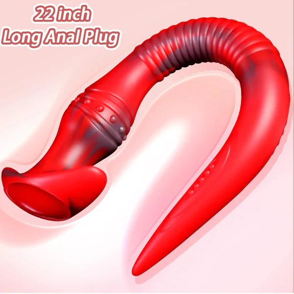 57 cm Souple Silicone Anal Gode Tentacule Fantasy