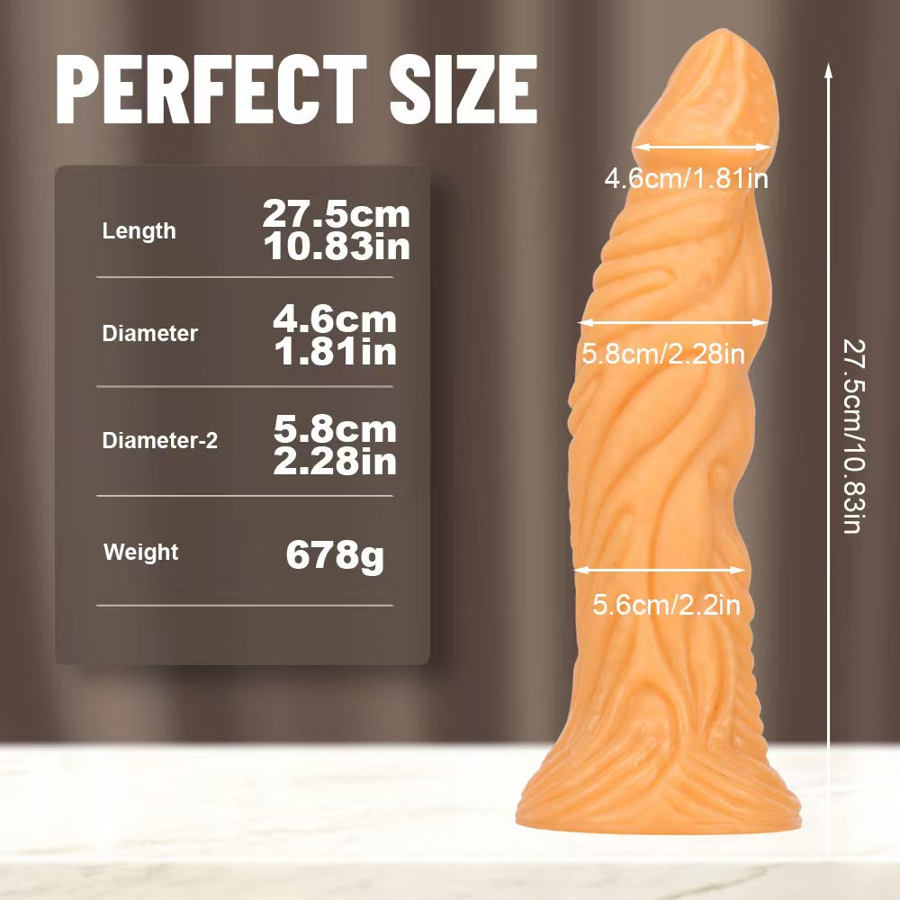 Gode Fantaisie Gros épais Monstre 27,5 cm
