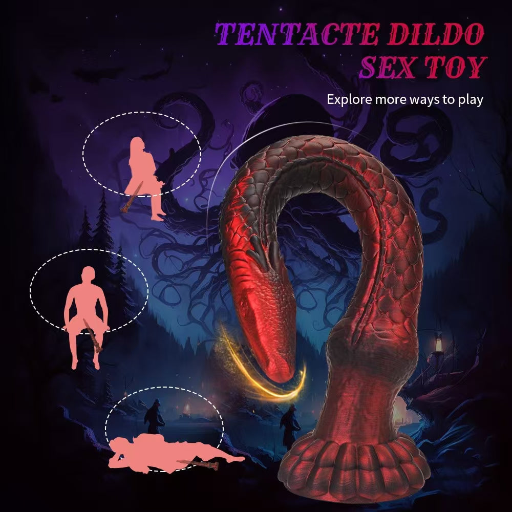 Gode Tentacule Géant Monstre Extra Long 78 cm