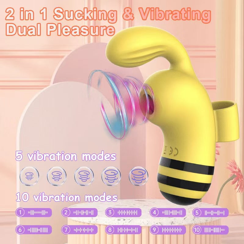Vibromasseur Suceur Clitoridien Petite Abeille