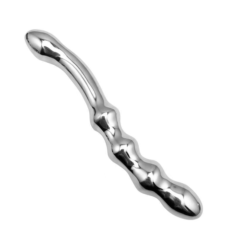 Double Gode En Métal Pour Jeu De Température