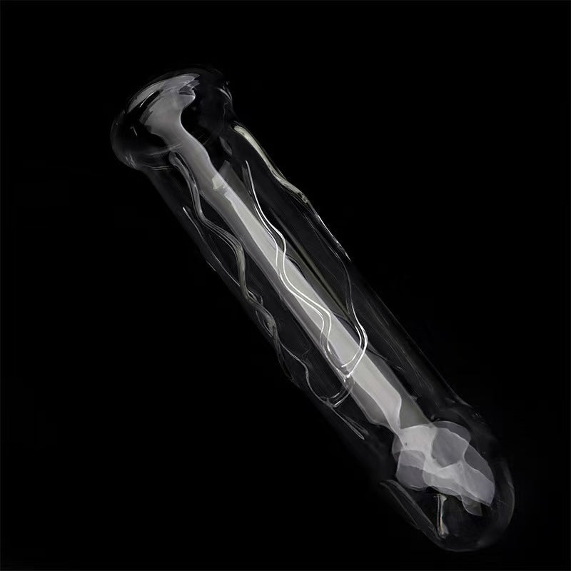 Gode en Verre Creux Remplissable 20 cm