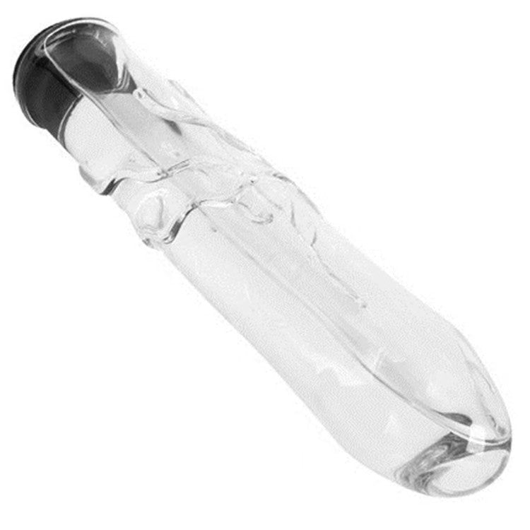 Gode en Verre Creux Remplissable 20 cm