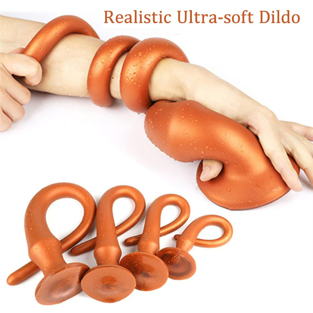 Plug Anal XXL En Silicone Tentacule 58 cm