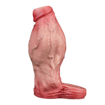 Gaine à Pénis XXL Réaliste Effet Gros en Silicone