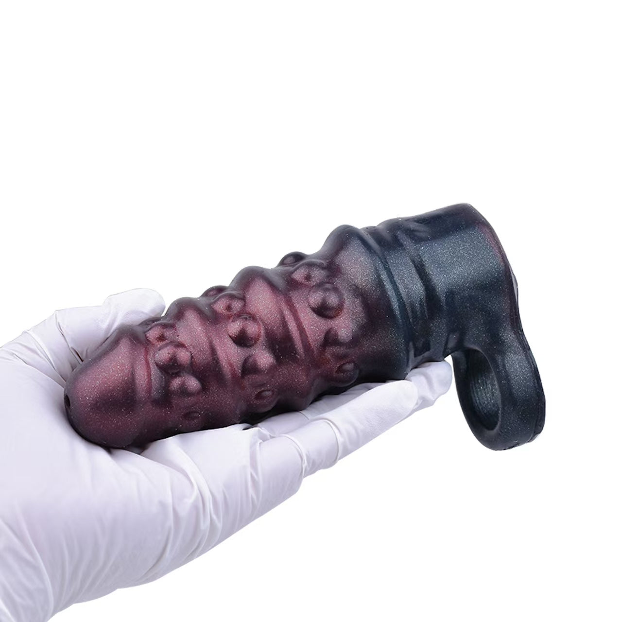 Goutte d’Eau Nervurée Texturée Silicone Gaine à Pénis