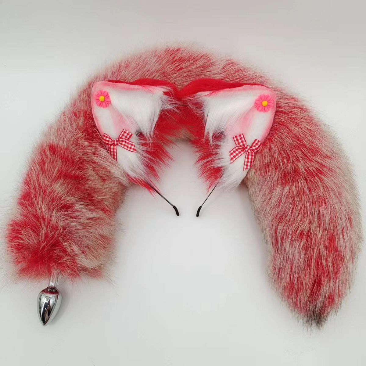 Kit Plug Anal Queue de Renard Rouge