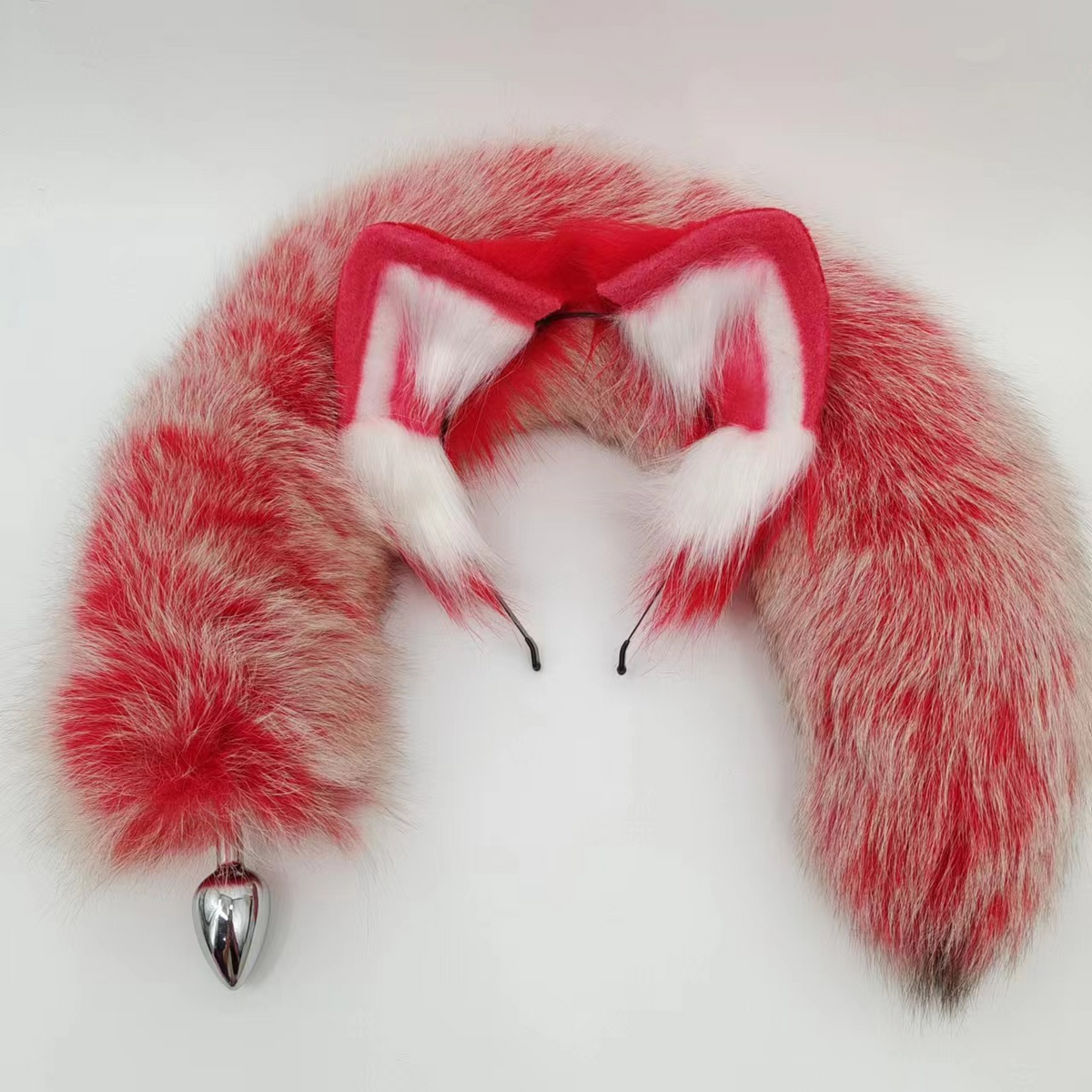 Kit Plug Anal Queue de Renard Rouge
