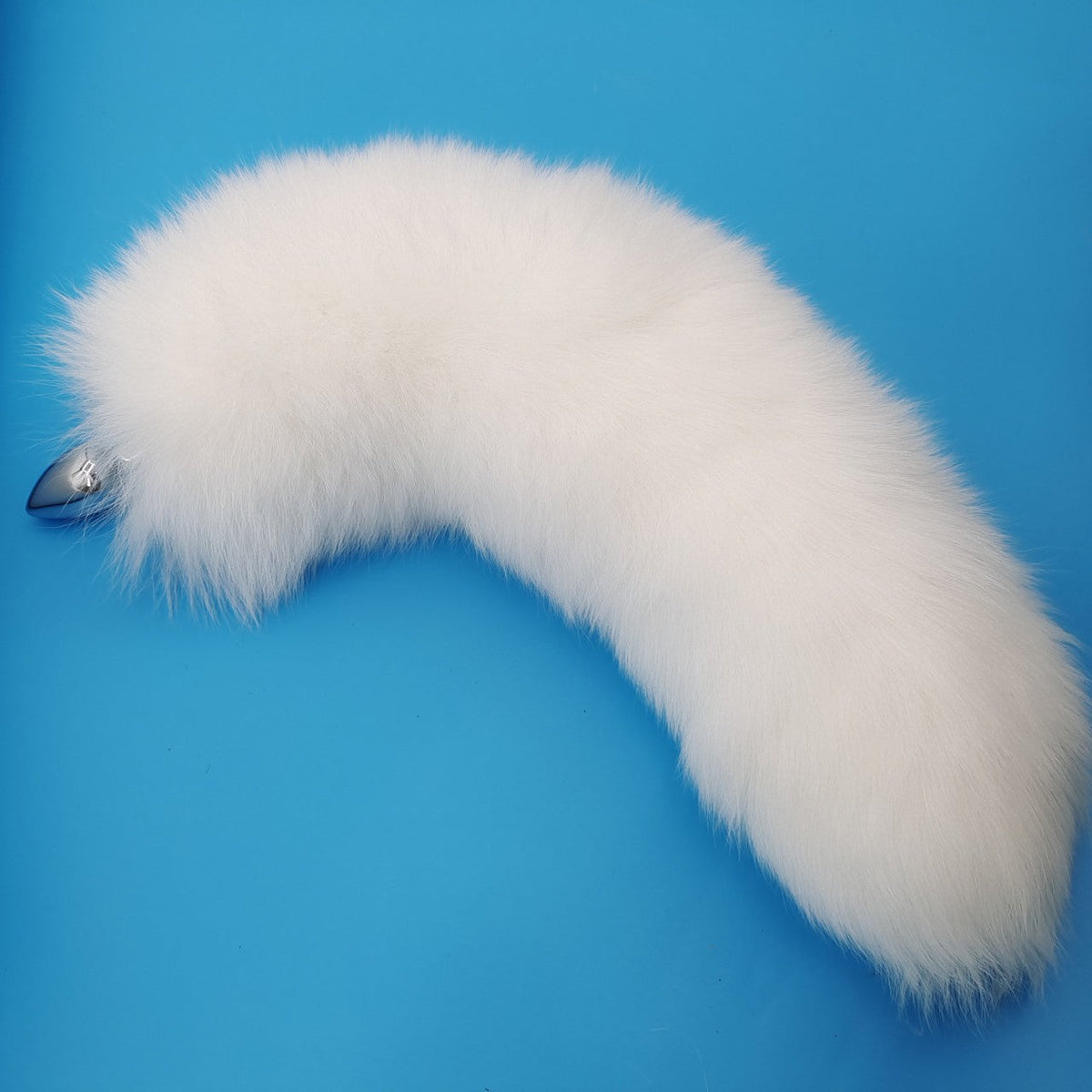 Plug Queue Renard Blanc Réaliste Cosplay