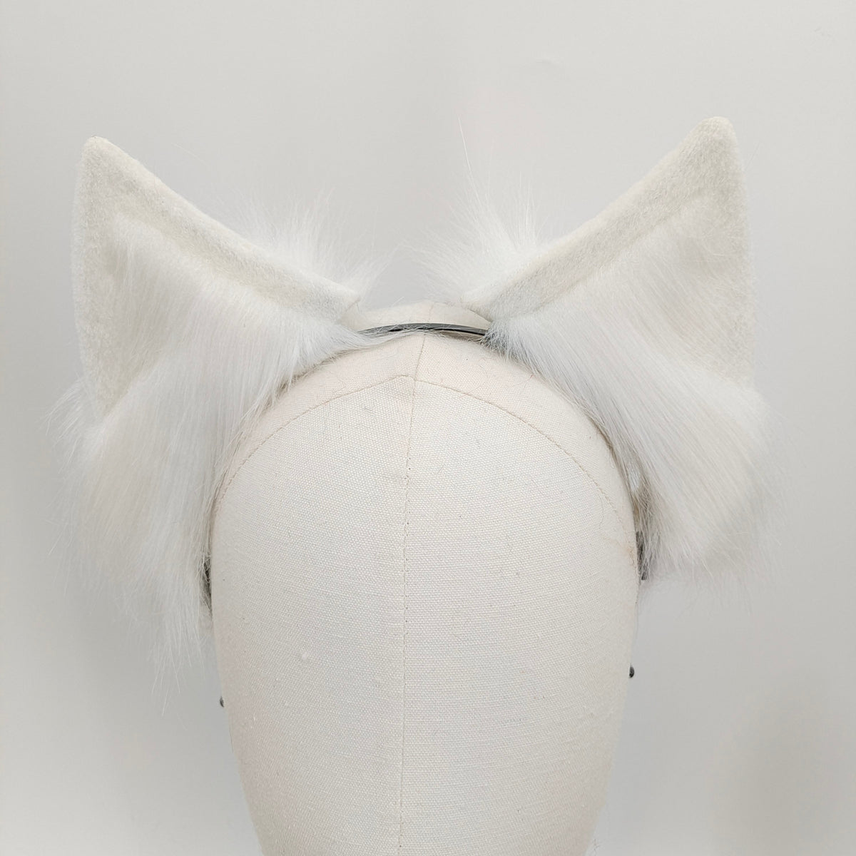 Plug Queue Renard Blanc Réaliste Cosplay