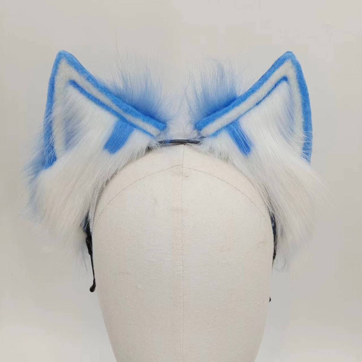 Anal Plug Queue D'animal Renard Bleu Souple