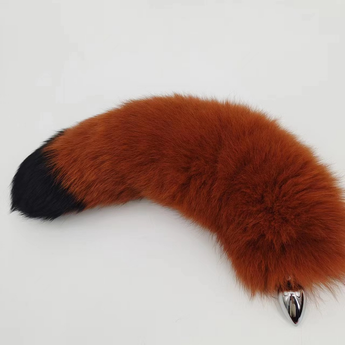 Plug Anal Queue de Renard Marron Doux et Mignon