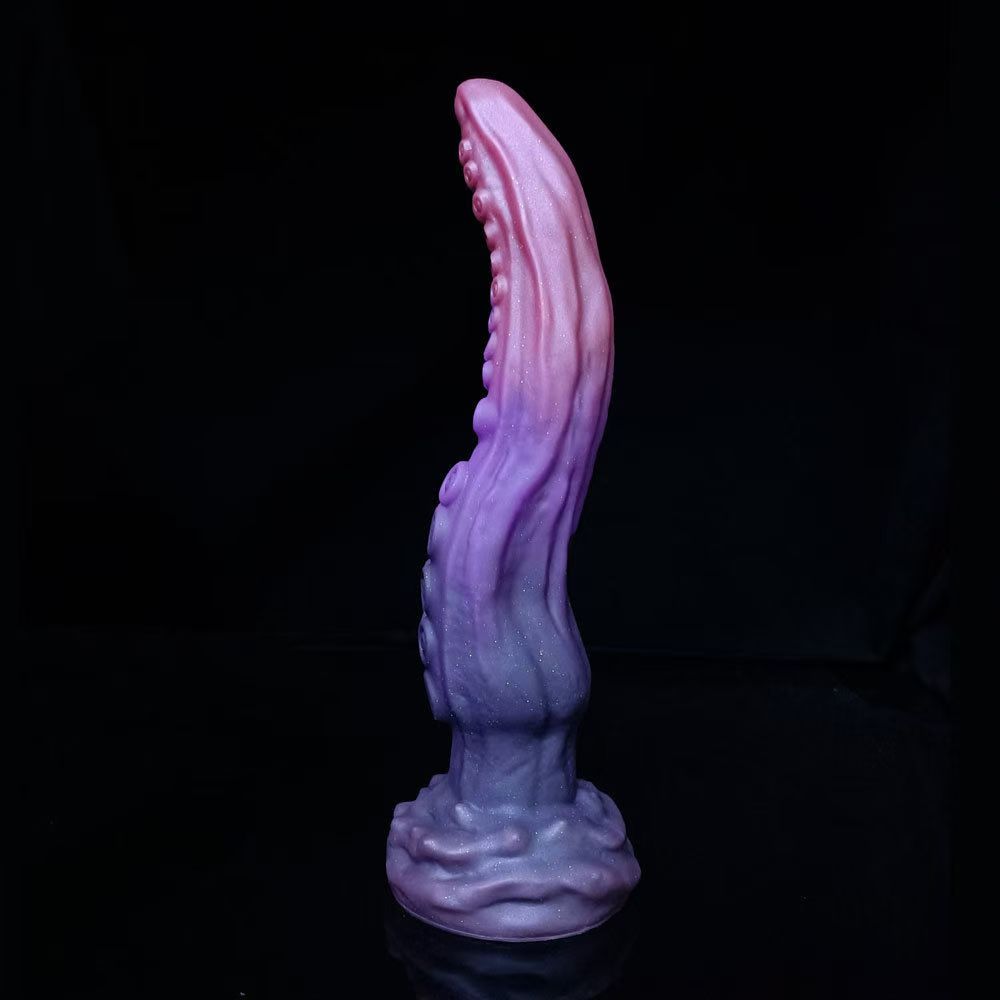 Tentacule Gode Monstrueux Fantaisie Courbé Long 27 cm