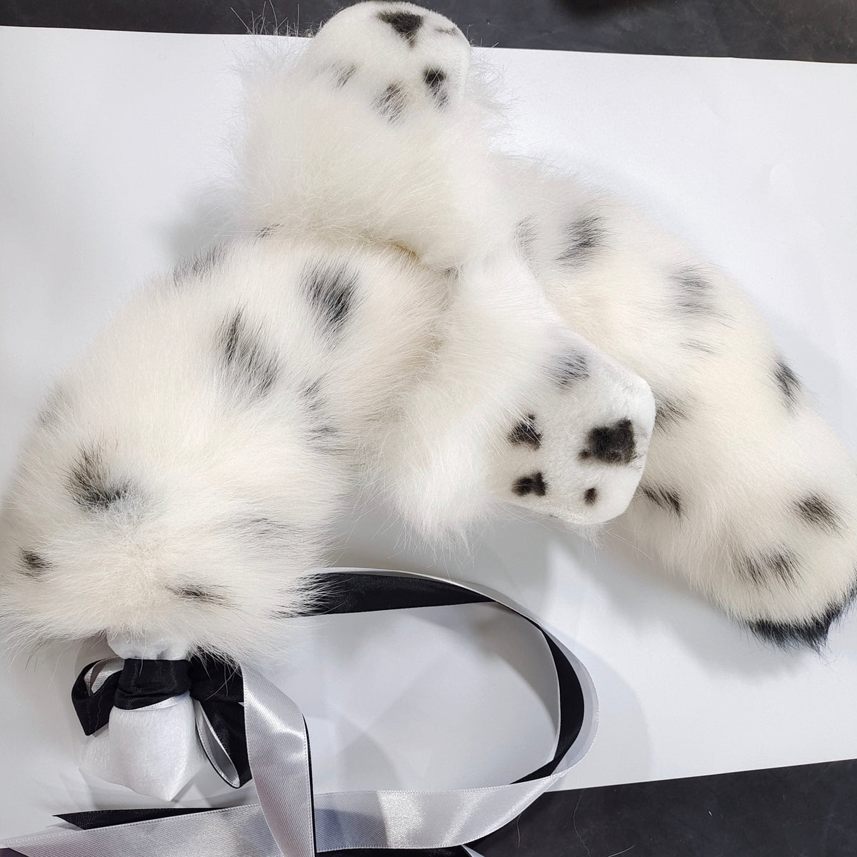 Blanc Kit Plug Anal Queue de Chien