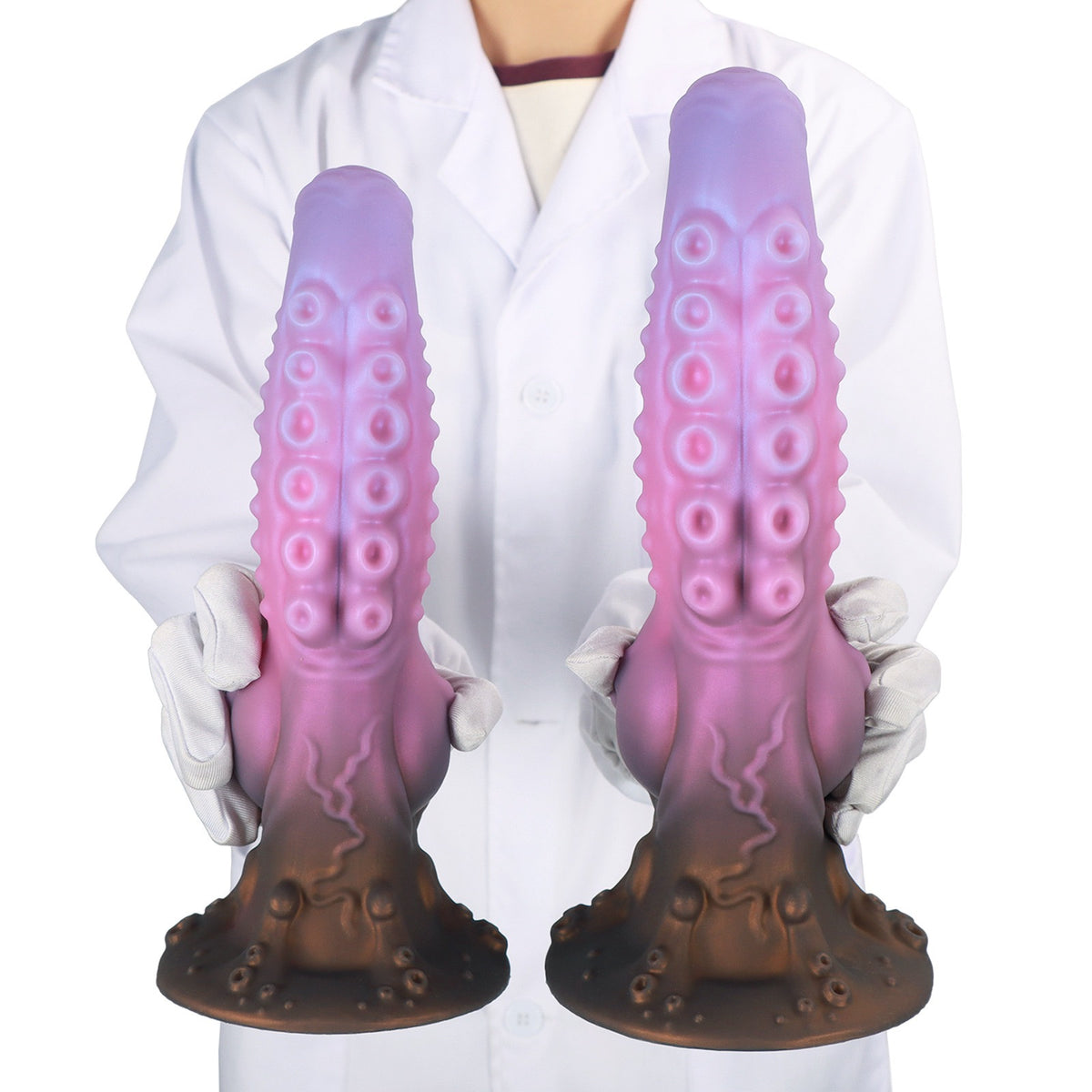 Souple Silicone Gode Tentacule Monstre avec Ventouse