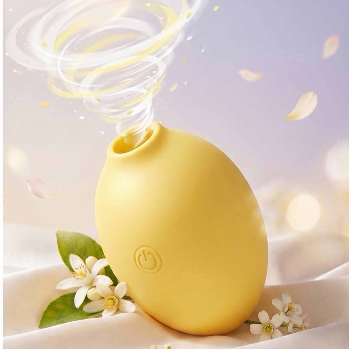 Vibromasseur Citron Clitoridien Aspirant Lemon Mini Sextoy