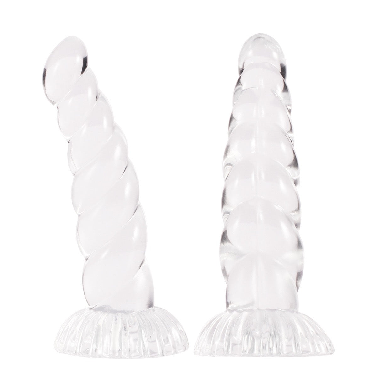 Gode Licorne Transparent Nervuré Fantaisie Jelly
