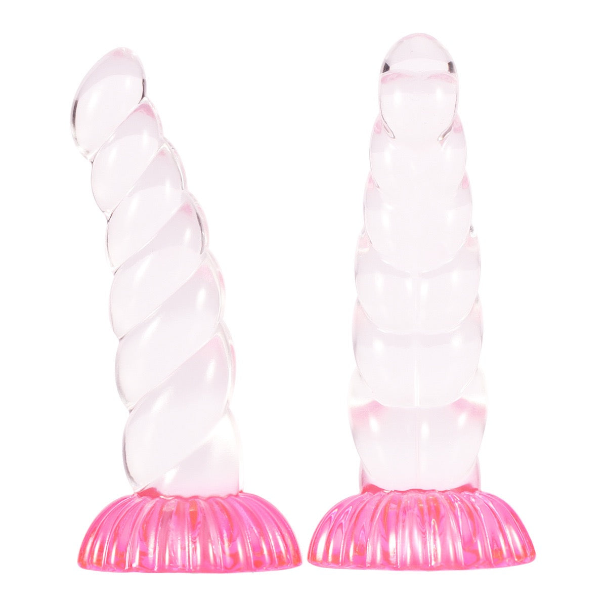 Gode Licorne Transparent Nervuré Fantaisie Jelly