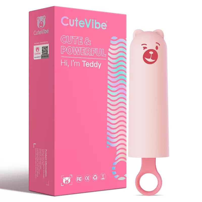 Gode Glace Discret Mini Vibrant en Silicone