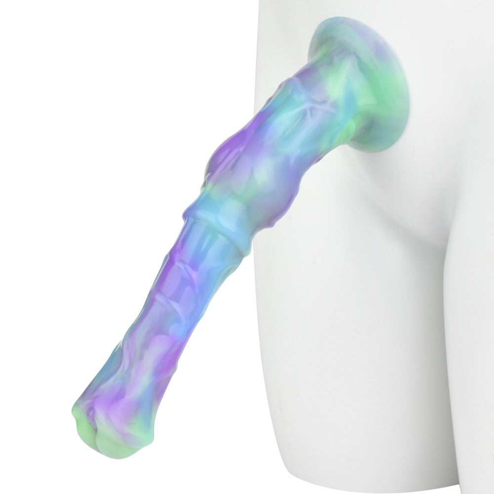 Gode Cheval Lumineux Fantasy Long 24 cm