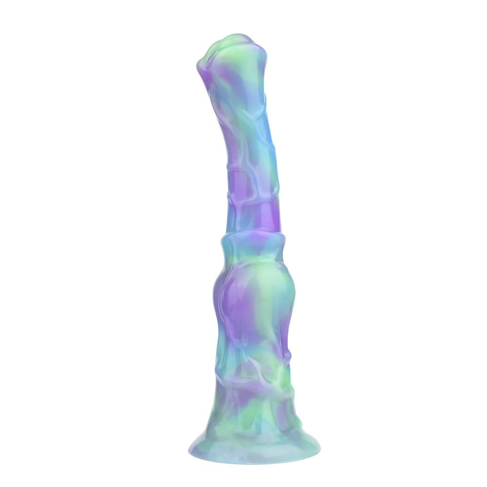 Gode Cheval Lumineux Fantasy Long 24 cm