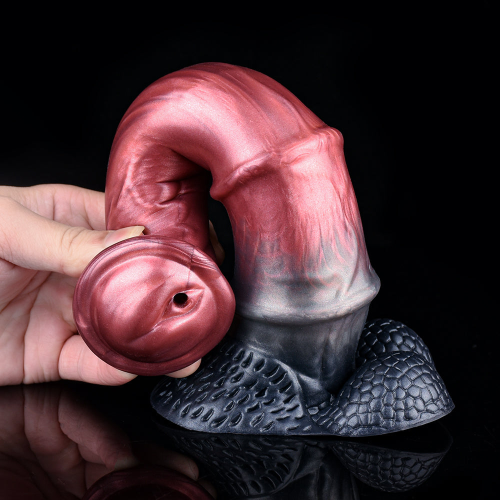 Gode Cheval Fantasy Éjaculateur avec Ventouse 25,5 cm