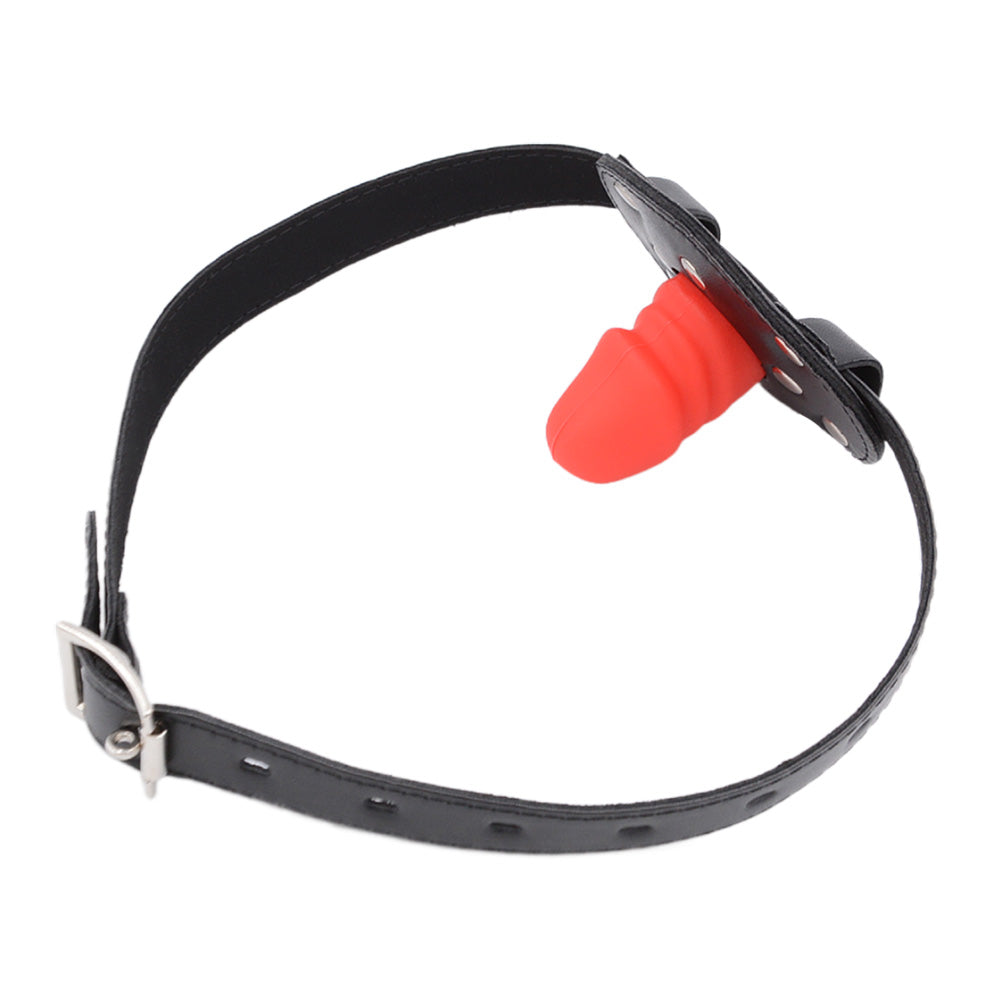 Petit Bâillon Gode BDSM Avec Sangle Réglable