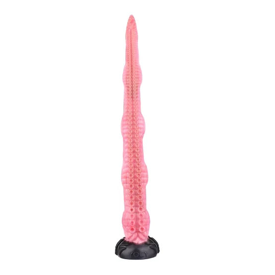 Gode Tentacule Rose Extra Long en Silicone 63,5 cm