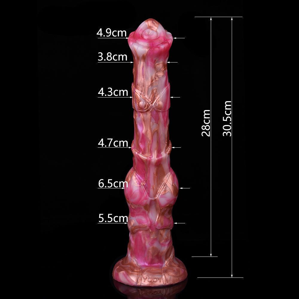 Gros Gode Ceinture Cheval Rose Vibrant 30.5 cm