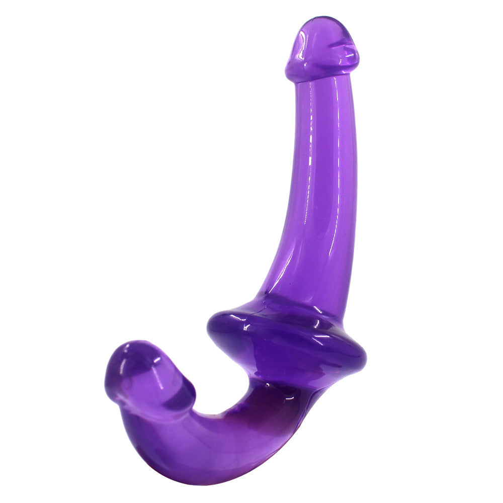 19,5 Cm Gode Ceinture Sans Harnais Cristal