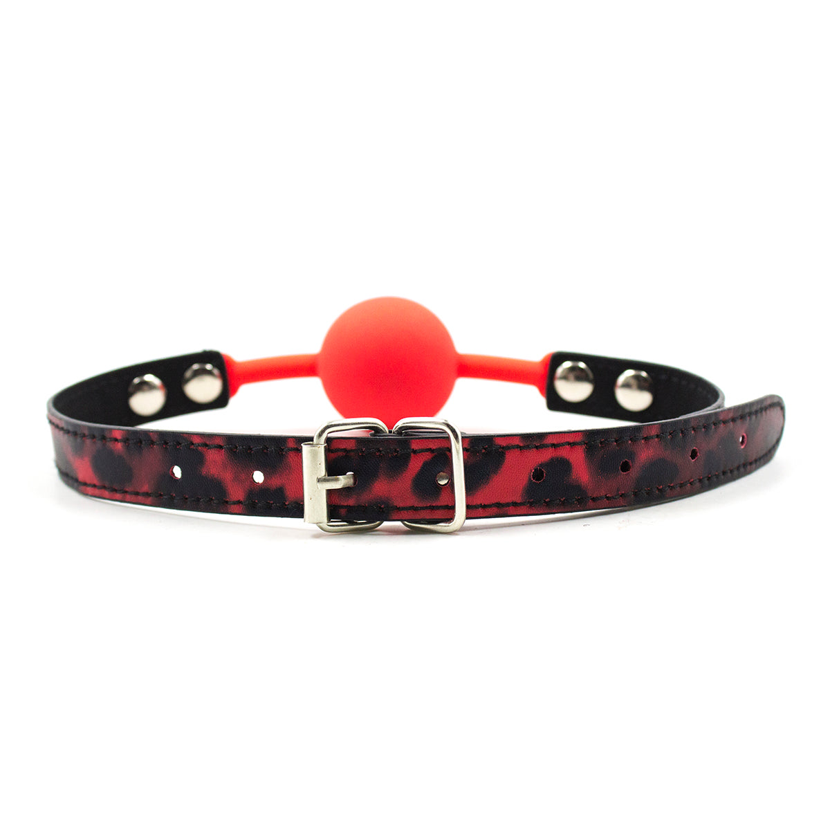 Bâillon-Boule Réglable en Silicone pour Bondage BDSM