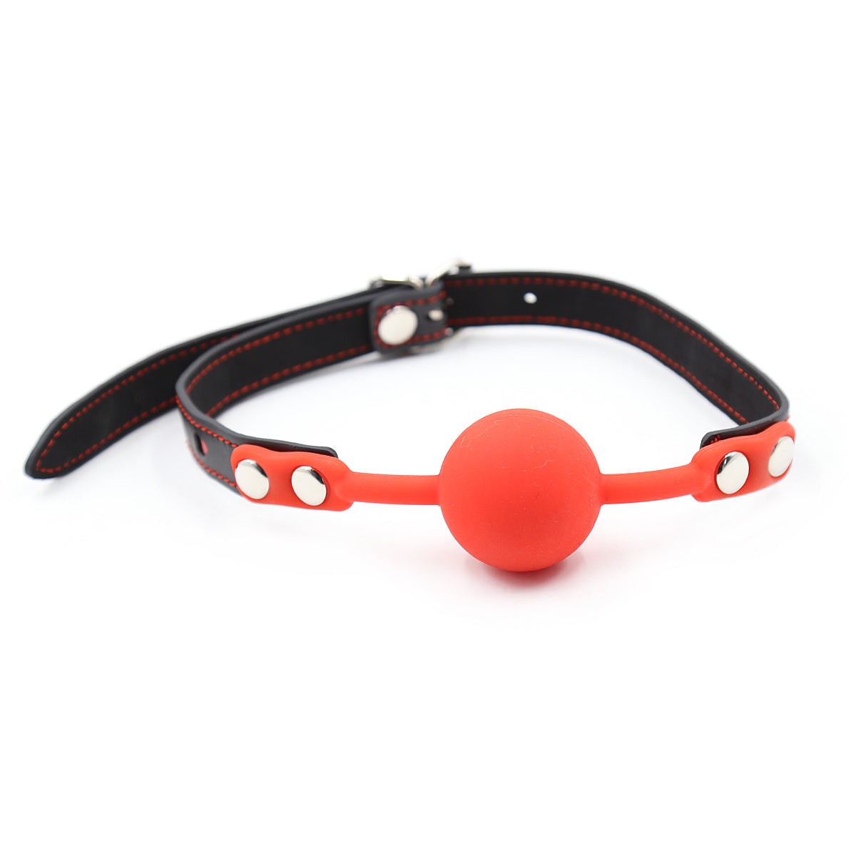Bâillon-Boule Réglable en Silicone pour Bondage BDSM
