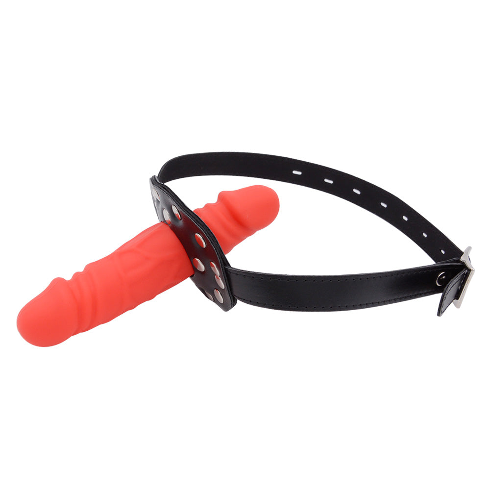 Bâillon Gode BDSM Double Personnalisable pour Bondage