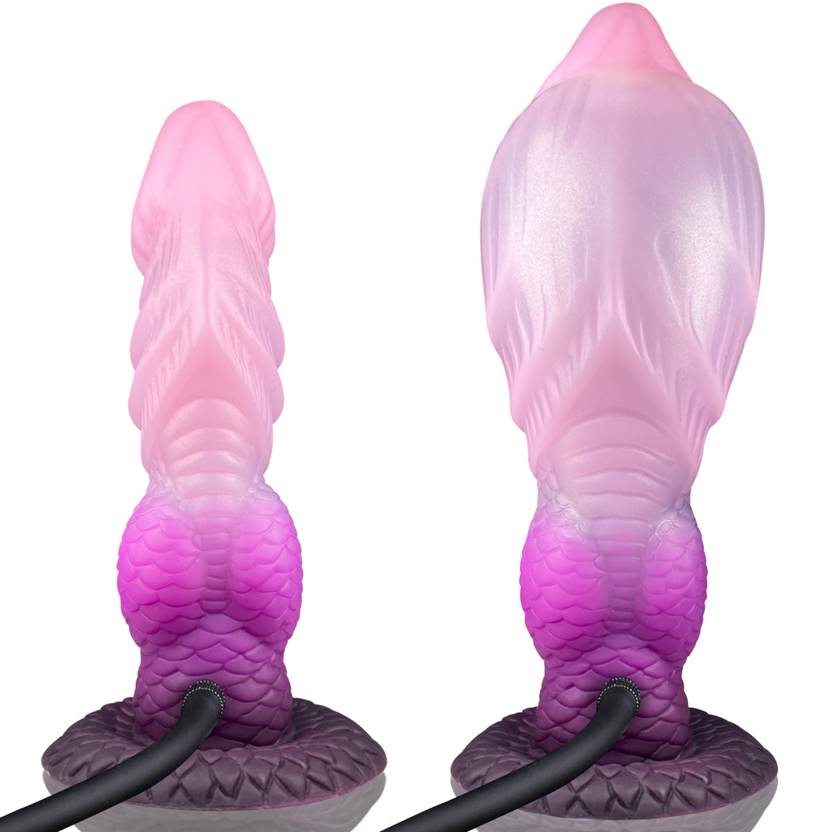 Plug Anal Géant Gonflable Sirène Rose Fantasy