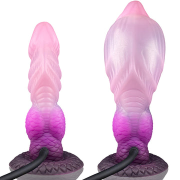 Plug Anal Géant Gonflable Sirène Rose Fantasy