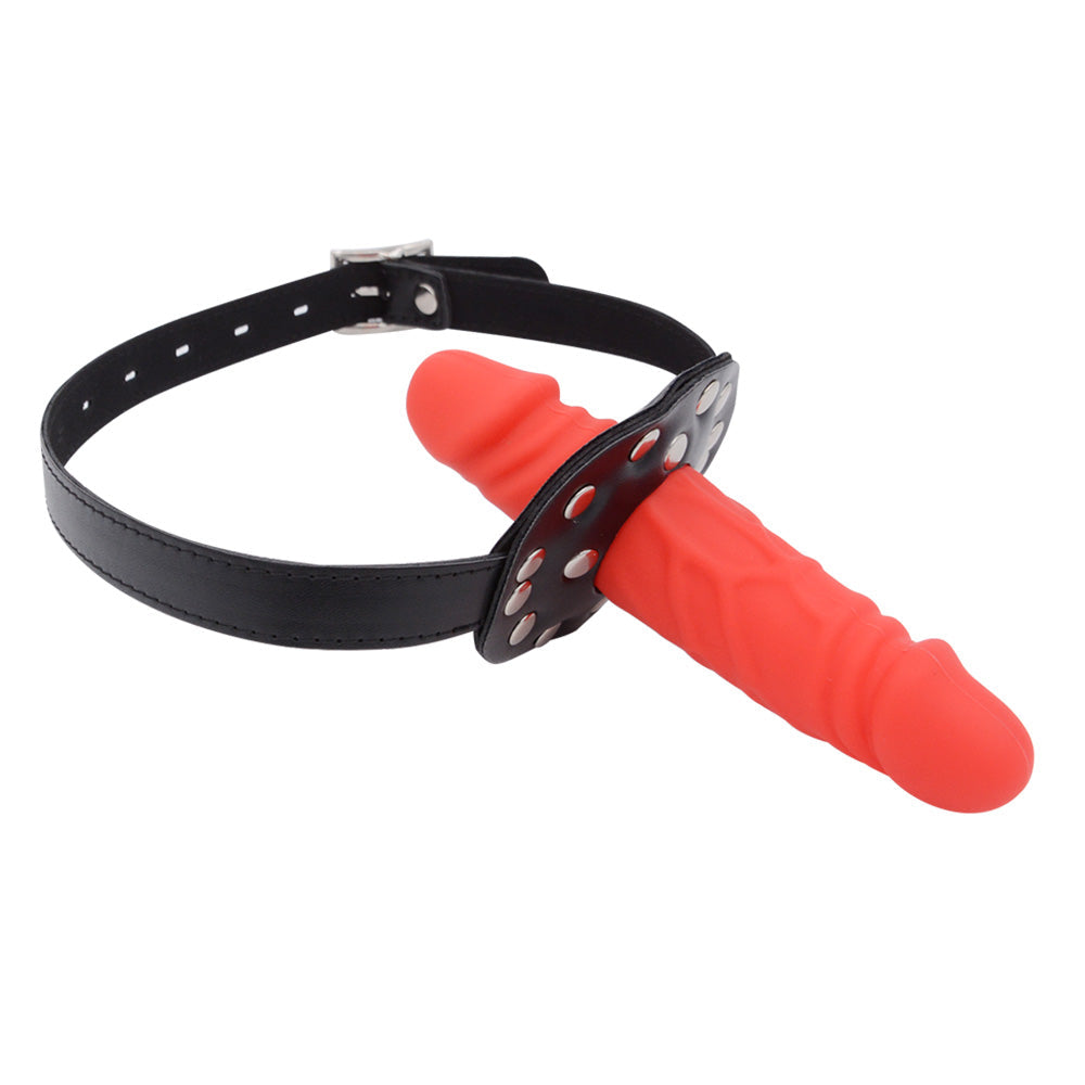 Bâillon Gode BDSM Double Personnalisable pour Bondage