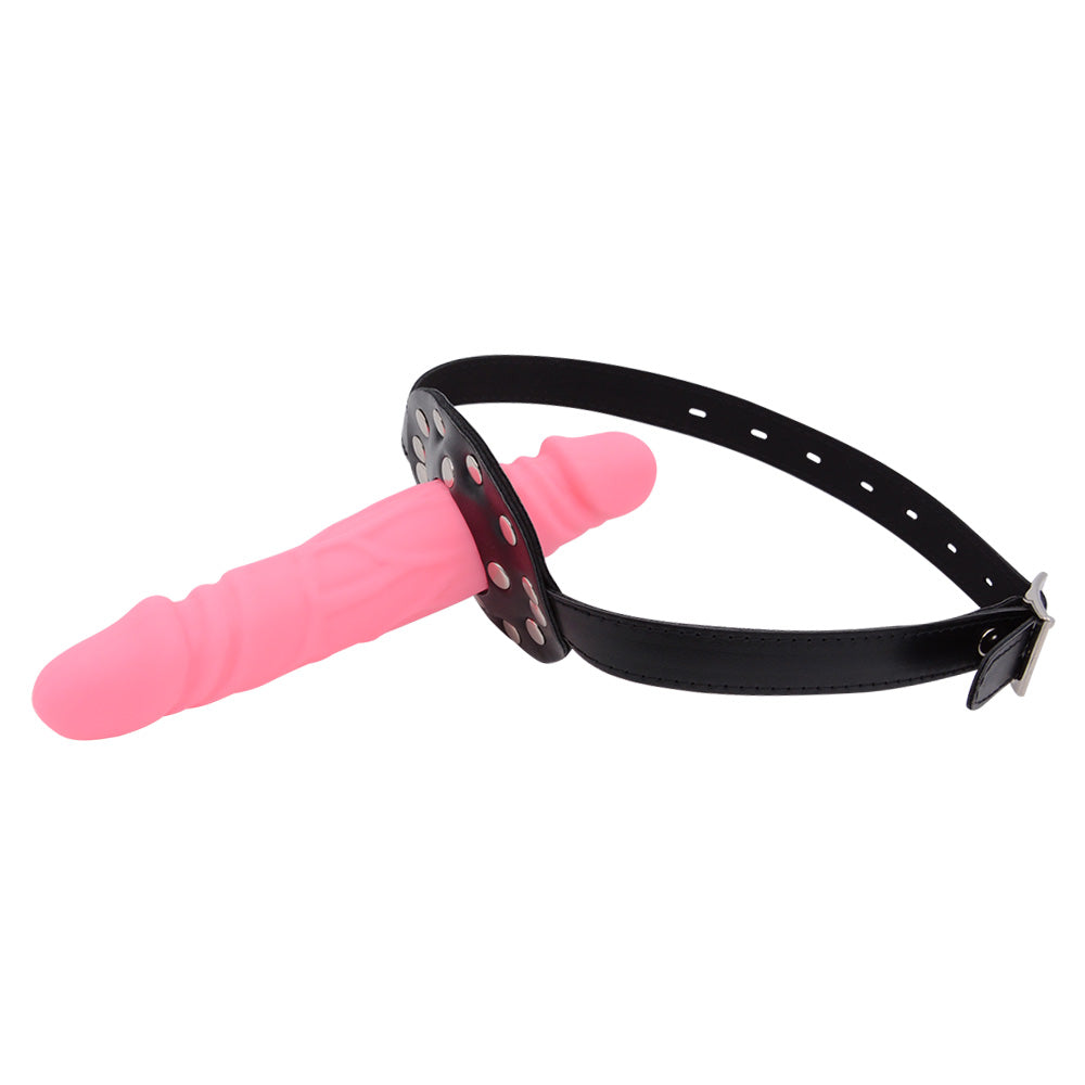 Bâillon Gode BDSM Double Personnalisable pour Bondage